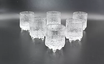 Set Of 6 Iittala Ultima Thule  5cl Shot Glasses Designed By Tapio Wirkkala • £58