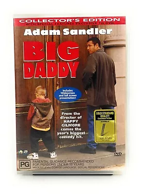 $6 • Buy Big Daddy (DVD, 1999) Adam Sandler Collector's Edition Region 4 Free Postage