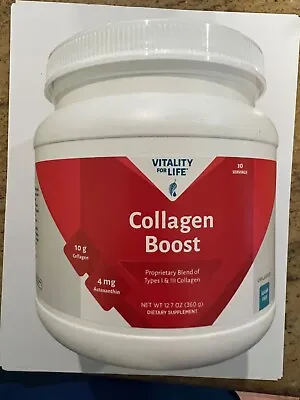 Vitality For Life Collagen Boost: Joint Cellulite Hair Nail SkinAntioxidant • $55