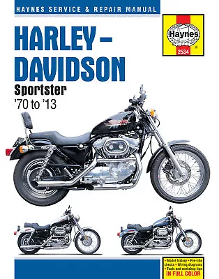 Harley-Davidson Sportster XL/XLH/XLCH/XLS/XLX 1970-2013 Workshop Repair Manual • $64.50