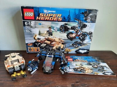 £18 • Buy Lego Dc Super Heroes 76001 Bat Vs Bane Tumbler Chase - No Minifigures Included
