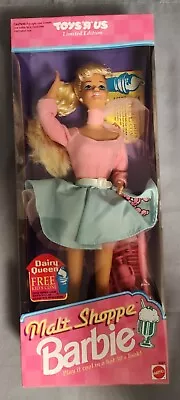 Vintage 1992 Malt Shoppe Barbie Doll Limited Edition Toys R Us 50s Style Mattel • $31