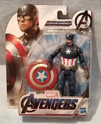 Marvel Avengers Captain America  6  Action Figure Hasbro New & Sealed  • £12.99