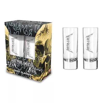 METALLICA Sad But True Shot Glass Set - Official Product • $22.99