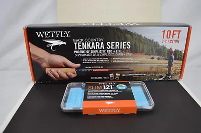 NEW Wetfly Backcountry Mini Tenkara Fly Rod-10’ 1-piece Telescoping Carbon Fiber • $119.99