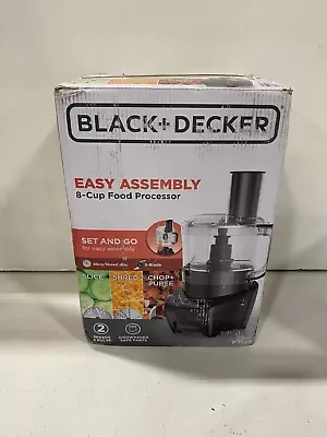 BLACK+DECKER Easy Assembly 8-Cup Food Processor • $24.99