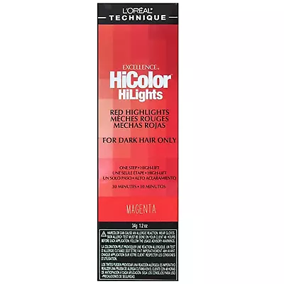 L'Oreal Excellence Hicolor Red Magenta Highlights 1.2 Ounce • $18.99