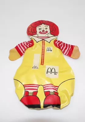 Vintage Ronald McDonald Approx. 12  Bop Bag Unused Never Inflated 1970s • $59.99