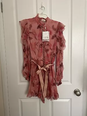 Zimmermann Concert Playsuit - Size 0 BNWT - RRP $695 • $240