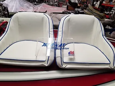 $610 • Buy JET & V-drive Boat Snap In Covers (basic Colors) For JBP Glass Bucket Seats