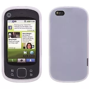 Wireless Solutions Silicone Gel Case For Motorola Cliq XT - Clear • $8.49