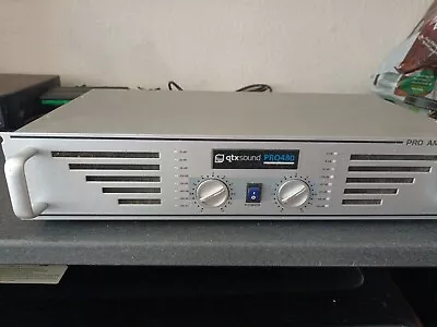 Rack Mount Amplifier QTX Pro40 • £45