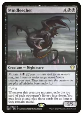 $3 MINIMUM ORDER   -   BLACK RARES And MYTHICS - MTG EDH Staples - YOU CHOOSE! • $1.50