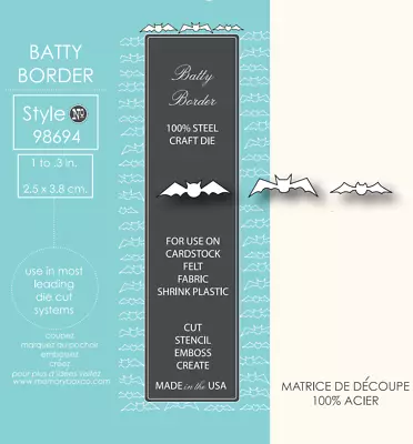 $5.99 • Buy Memory Box Die 98694 Batty Border