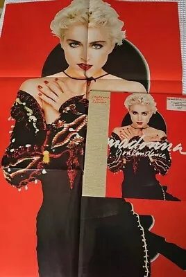 Rare Madonna You Can Dance Vinyl 1987 Sire 1st German Press OBI + Poster Sticker • £24.95