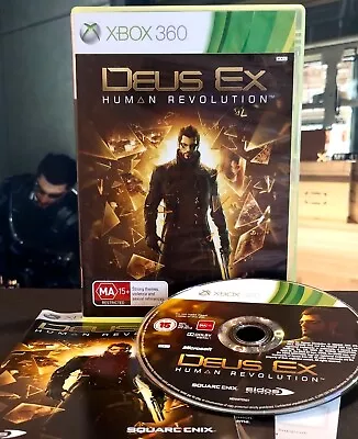 Deus Ex: Human Revolution Xbox 360 Game [PAL CIB Complete] Cyberpunk RPG • $19.99