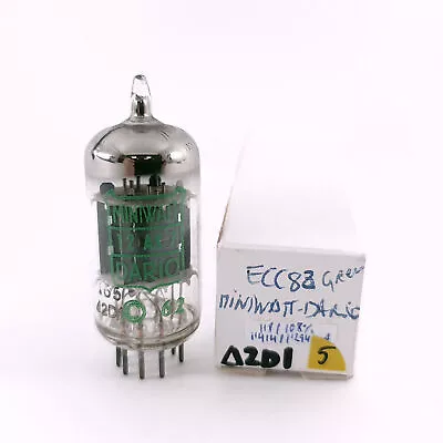 1 X 12AX7 / ECC83 MINIWATT-DARIO TUBE. 1960s PHILIPS PROD. 5. CH168 • $112.35