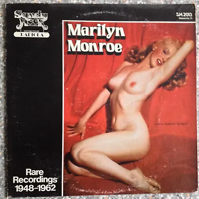 Marilyn Monroe Rare Recordings 1948-1962 Sandy Hook Records LP 1979 • £20