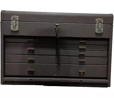 Kennedy 520 7-Drawer Machinists' Chest Tool Box With 2 Keys Does Not Lock • $165