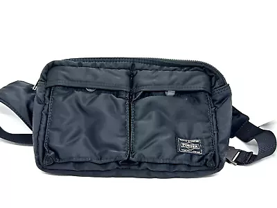 Yoshida Porter Tanker Waist Bag Shoulder Bag Black Men Products  Women Mini • $99.99