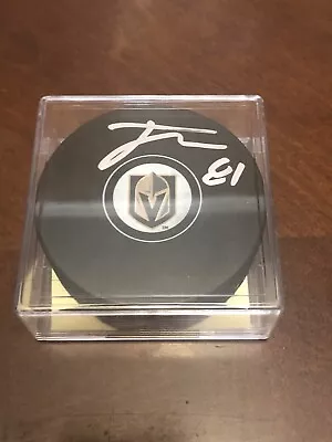 Jonathan Marchessault Autographed Puck! Vegas Golden Knights Conn Smythe Winner • $79.99