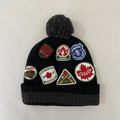 RARE Canada Olympic Team Beanie With 2012 Patches Manufactured By Hudson’s Bay • £26.88