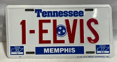 1-Elvis Presley Memphis Tennessee Tag Metal License Plate Decorative • $9.97