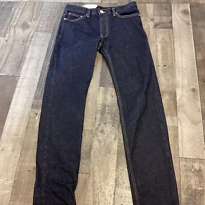 H&M Mens Slim Fit Jeans Dark Wash Sz 29x32 • $15.88