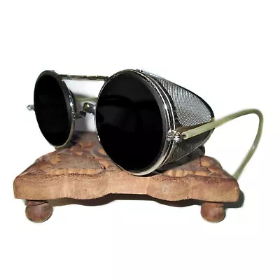 $149.99 • Buy Antique Willson Weld Sunglasses Goggles Old Vtg Steampunk Safety Glasses 