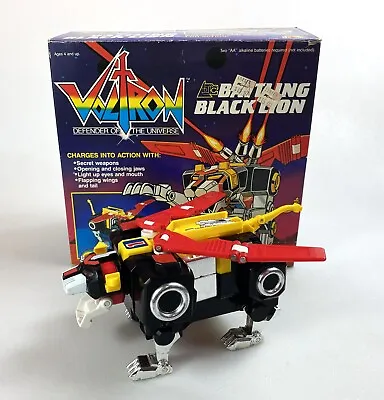 Battling Black Lion Vintage Voltron Action Figure W/ Original Box 1984 LJN Works • $149.98