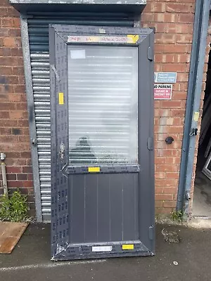 Brand New Anthracite Grey Upvc Door 930 X 2055 Mm Outward Opening  £449 • £449