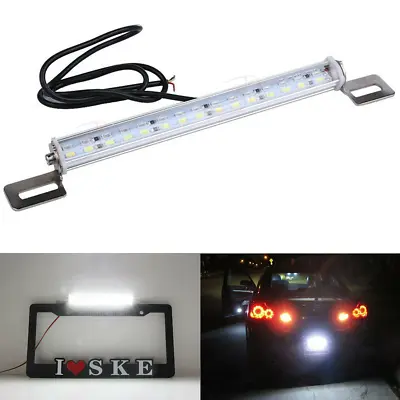 LED License Plate Tag Light Fit Car Van Trailer Trucks 12V Red White Universal • $8.28