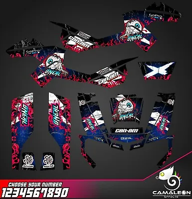 Can-Am Graphics Kit Decal For Can-Am Outlander 500/650/800/1000 2006-2012 ATV • $176