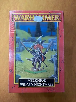 Warhammer Fantasy - Melkhior On Winged Nightmare 1999 Games Workshop Sealed RARE • $179.52