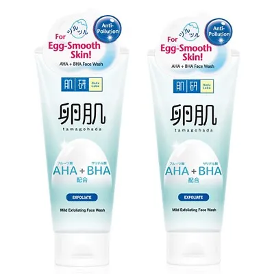 2X130G Hada Labo AHA BHA Mild Exfoliating Face Wash Deep Clean Facial Foam Scrub • $41