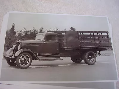 1934 Dodge K33 Stake Truck   11 X 17  Photo  Picture • $15.95