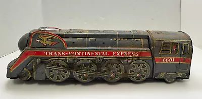 Modern Toys Train Tin Litho Trans Continental Express Japan 6601 Vintage 1960s • $29.97