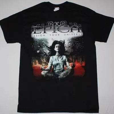 EPICA DESIGN YOUR UNIVERSE NEW BLACK T-SHIRT All Sizes YI086 • $17.99