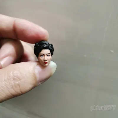 Painted 1/18 Maggie Cheung Head Sculpt Asian Female Beauty Head For 3.75  Figure • $20.89