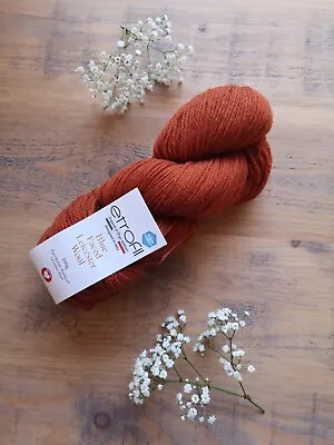 Bluefaced Leicester DK 100% Wool Yarn Mulesing Free - Burnt Orange 100g • £8.50