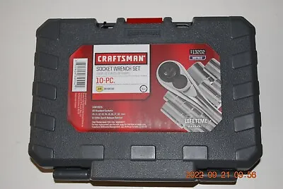 New Craftsman 10-pc 6-pt 3/8  Drive Metric Socket Wrench Set # 13202 • $24.95
