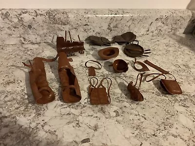 Vintage Marx Best Of The West Gear & Accessories Lot Fighting Eagle & Johnny • $24.99