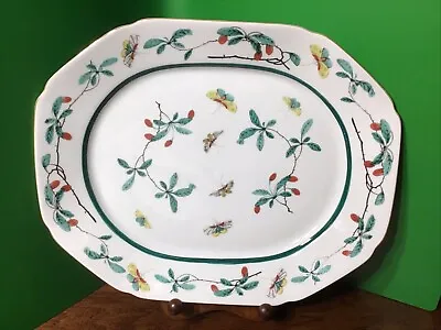 Mottahedeh Vista Alegre Portugal  Famille Verte Serving Plater Stunning Mint • $179