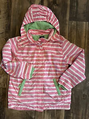 Mini Boden Girls Size 11/12 Years Jacket Spring Hooded • $14.99