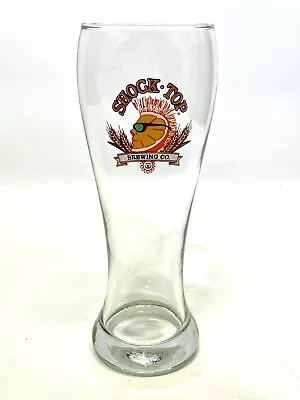 Shock Top Belgian White Beer Pilsner Glass Vtg Logo Bar • $11.99