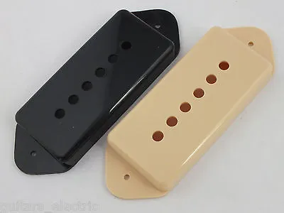 £4.95 • Buy P90 DOG EAR PICKUP COVERS Pick Up Cover Les Paul Junior Style In BLACK Or CREAM
