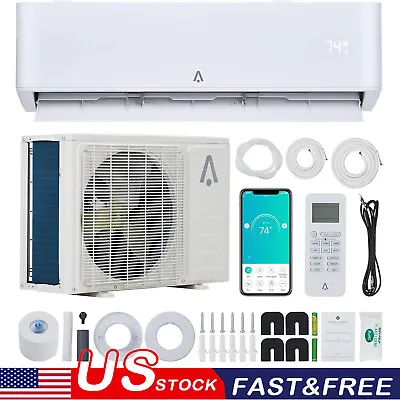 18000 BTU Ductless Mini Split Air Conditioner Heat Pump 23 SEER INVERTER AC 220V • $879.99