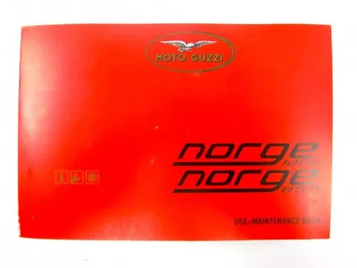 MOTO GUZZI Operating Instructions Norge 850 / 1200 978313 User Manual Norge 850 / • $82.83