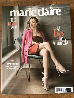 MARIE CLAIRE US Edition AMANDA SEYFRIED May 2022 Beauty Changemakers Issue • $9.99