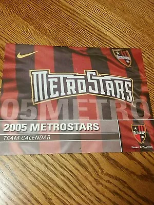 Rare Metrostars 2005 Calendar Amado Guevara Eddie Gaven New York Red Bulls • $10